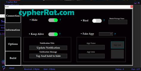 The Venom control panel is straightforward. . Android rat crypter